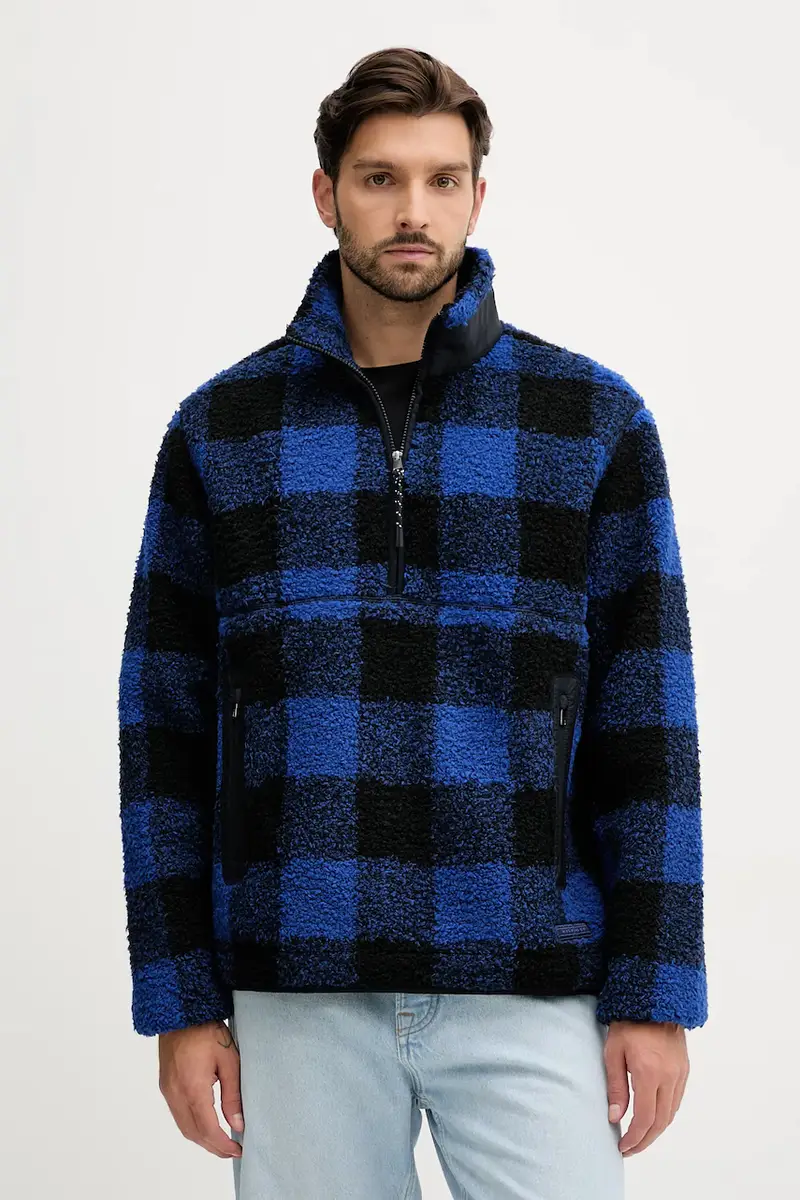 felpa uomo colore blu navy MW0MW40476