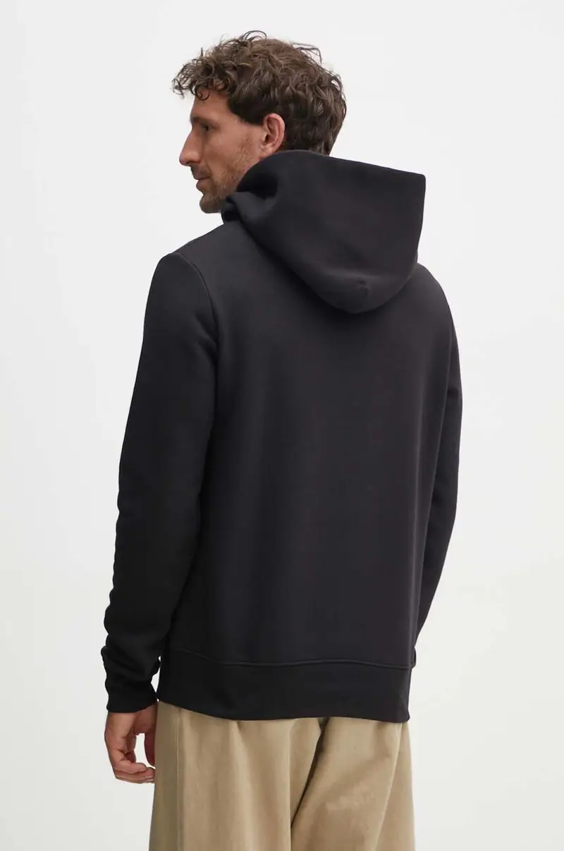 felpa uomo colore nero con cappuccio MW0MW36737 miniatura 3