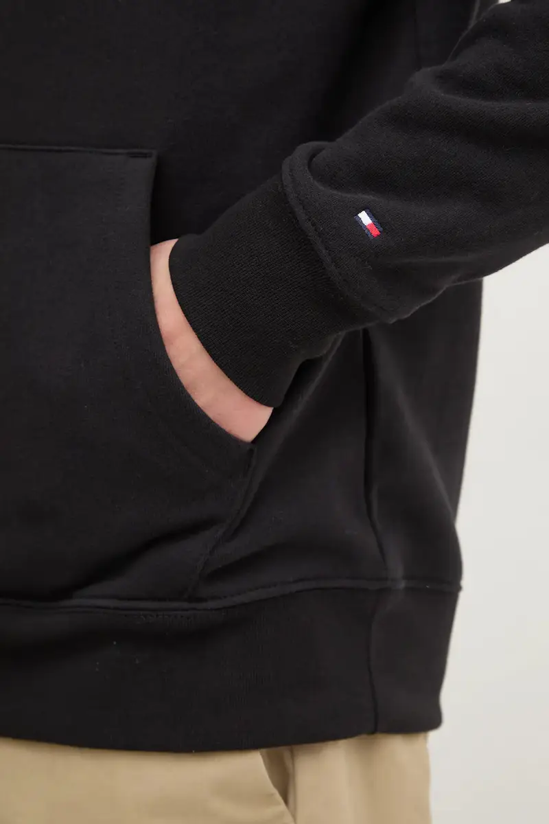 felpa uomo colore nero con cappuccio MW0MW38332 miniatura 5