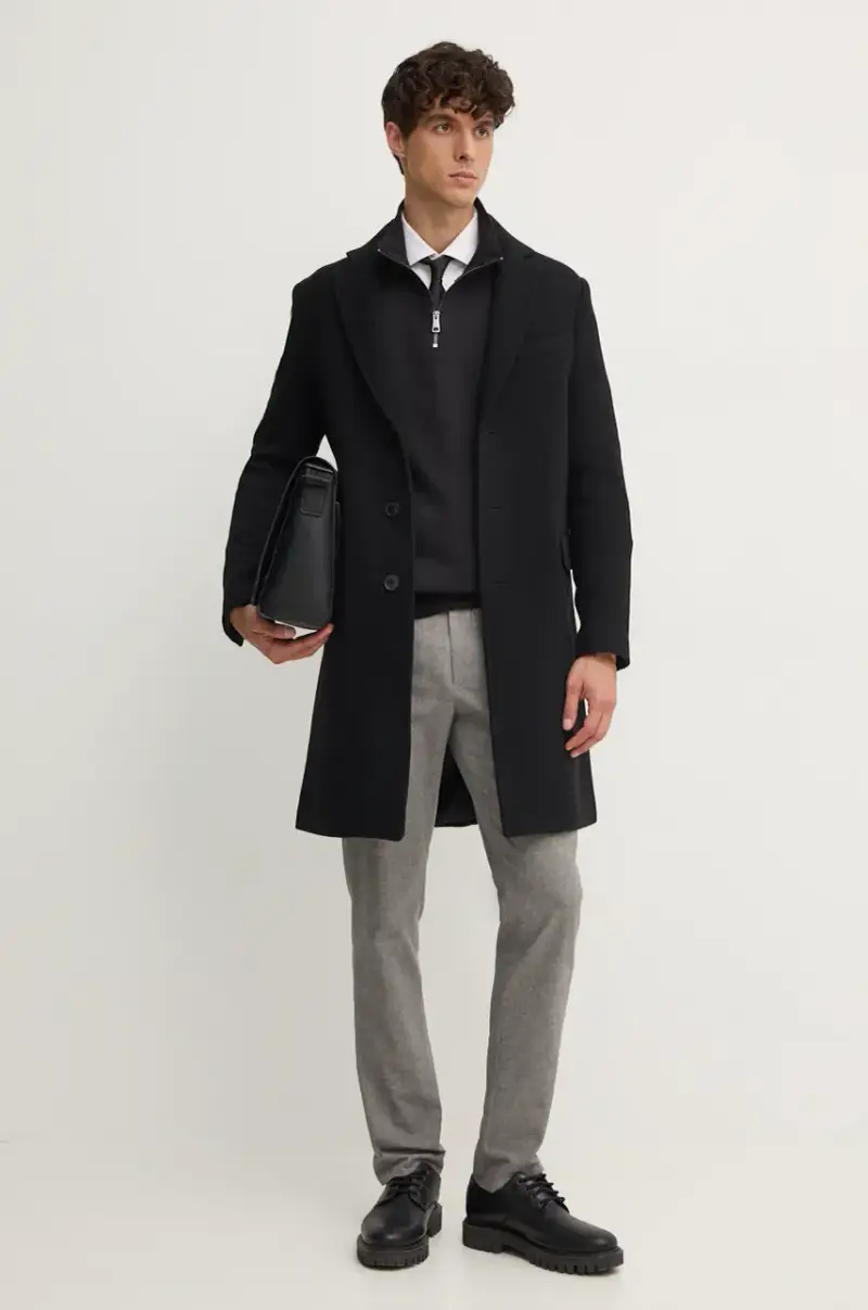 felpa uomo colore nero MW0MW37233 miniatura 2