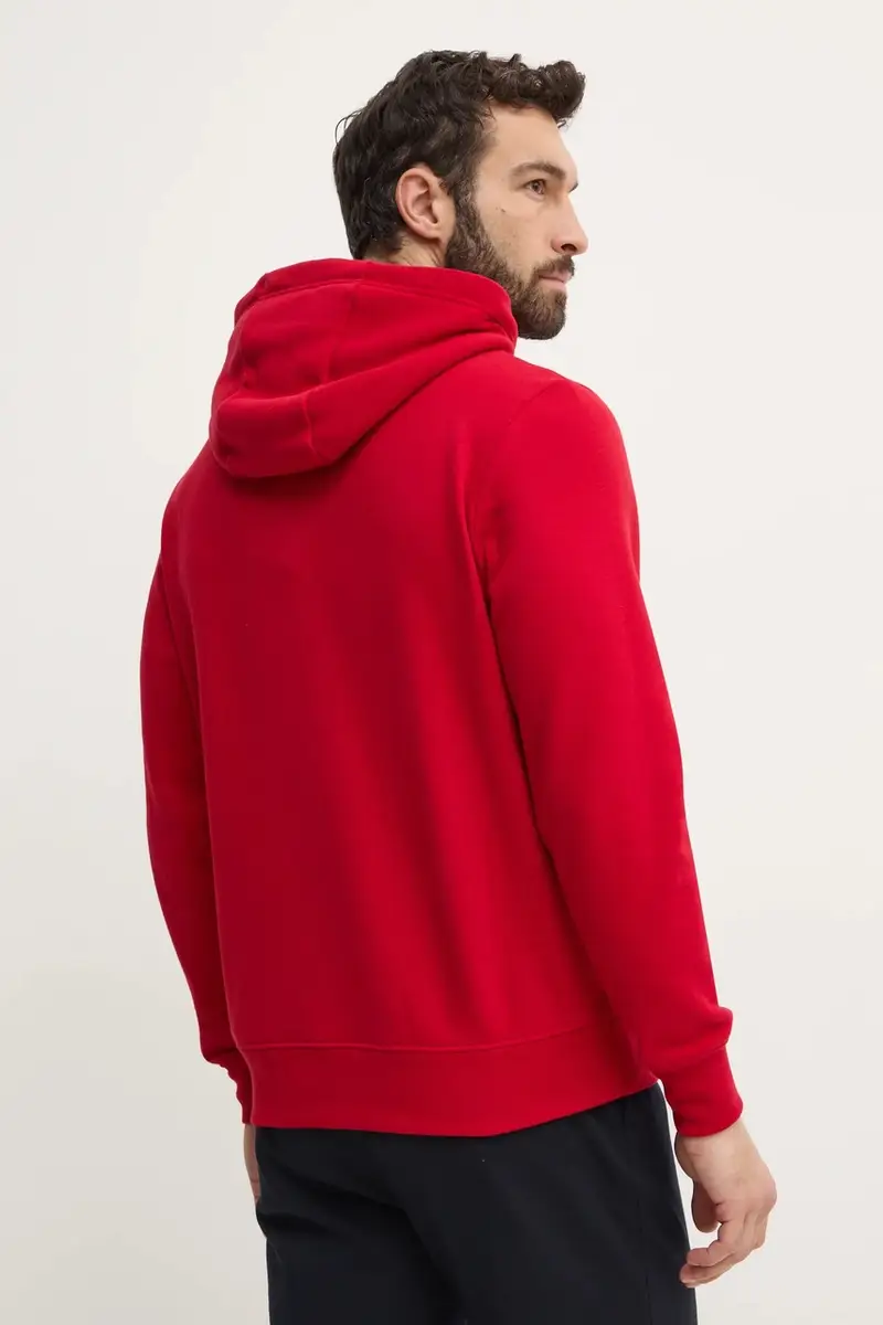 felpa uomo colore rosso con cappuccio MW0MW38332 miniatura 3