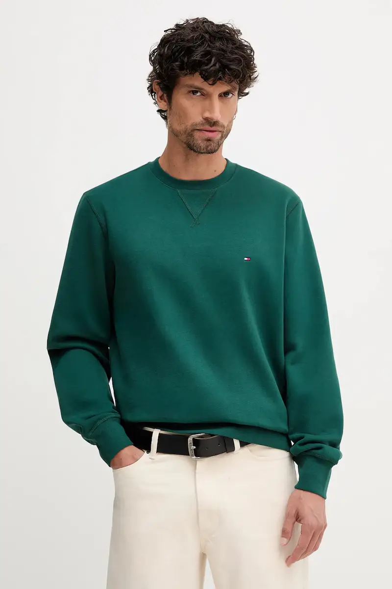 felpa uomo colore verde MW0MW40000