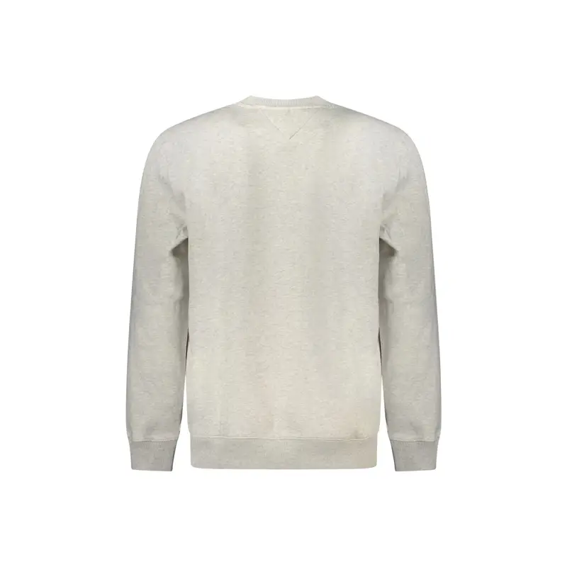 Felpa Uomo Grigia Girocollo Felpata Logo Grigio miniatura 2