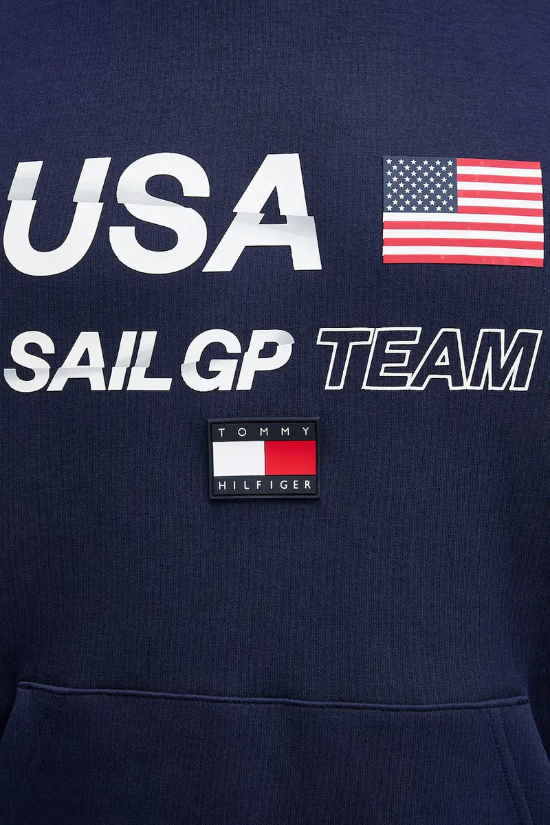 felpa x SAIL GP uomo colore blu navy con cappuccio MW0MW41416 miniatura 5