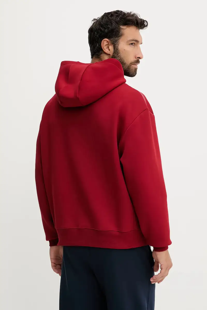 felpa x SAIL GP uomo colore rosso con cappuccio MW0MW41416 miniatura 3