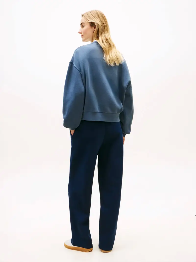 Felpa zappiro / bianco miniatura 3