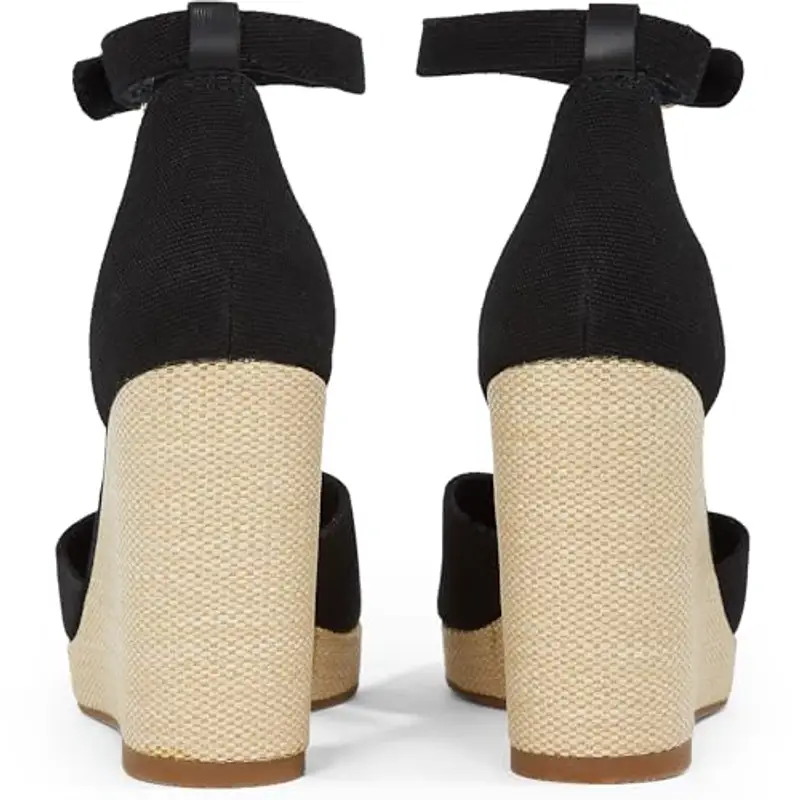 Tommy Hilfiger Espadrillas Donna Nero 1565845 miniatura 2