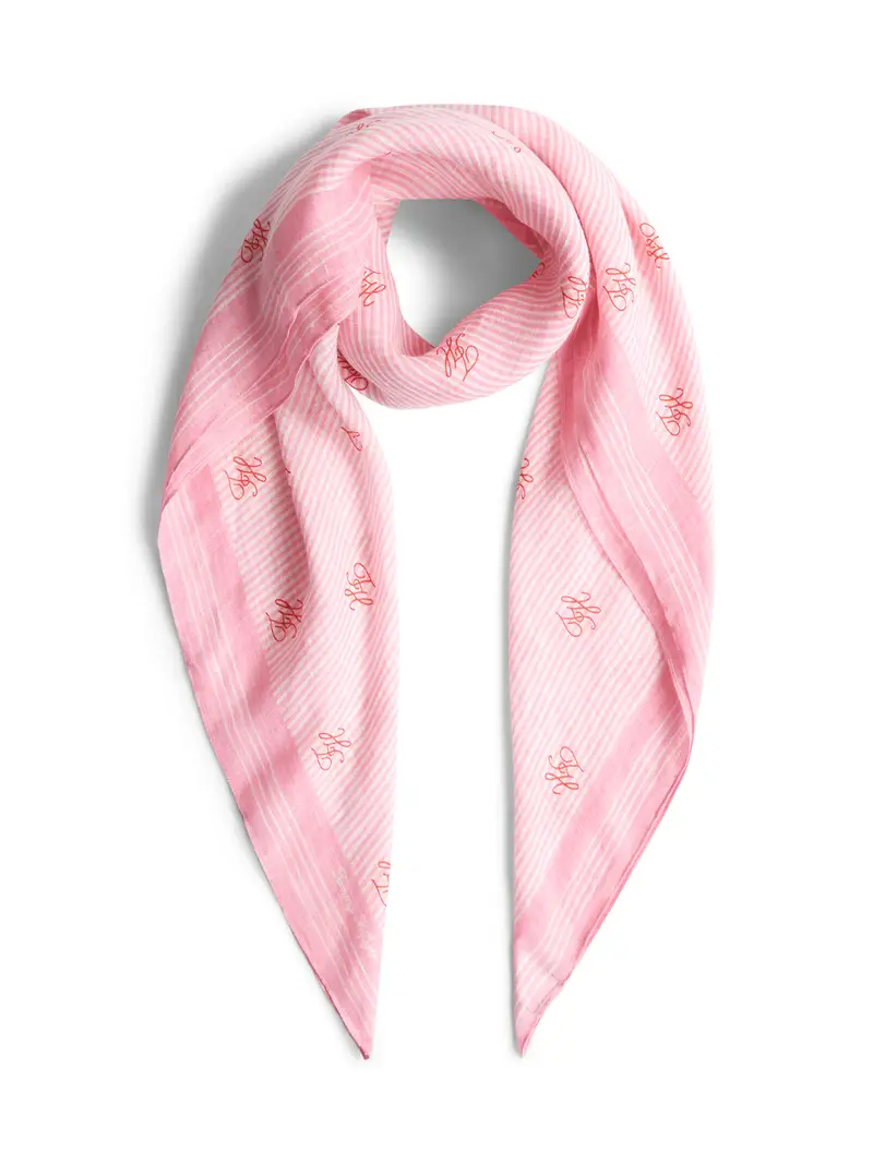 Foulard rosa / magenta / rosa pastello