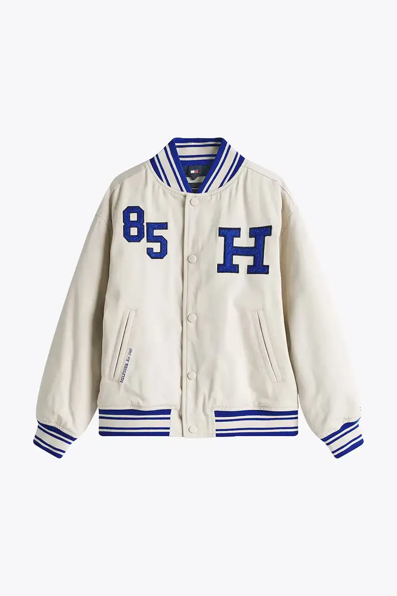 giacca bomber bambini colore beige KB0KB09367 miniatura 2