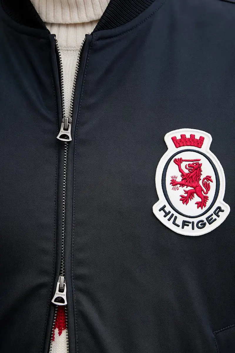 giacca bomber colore blu navy MW0MW41083 miniatura 5