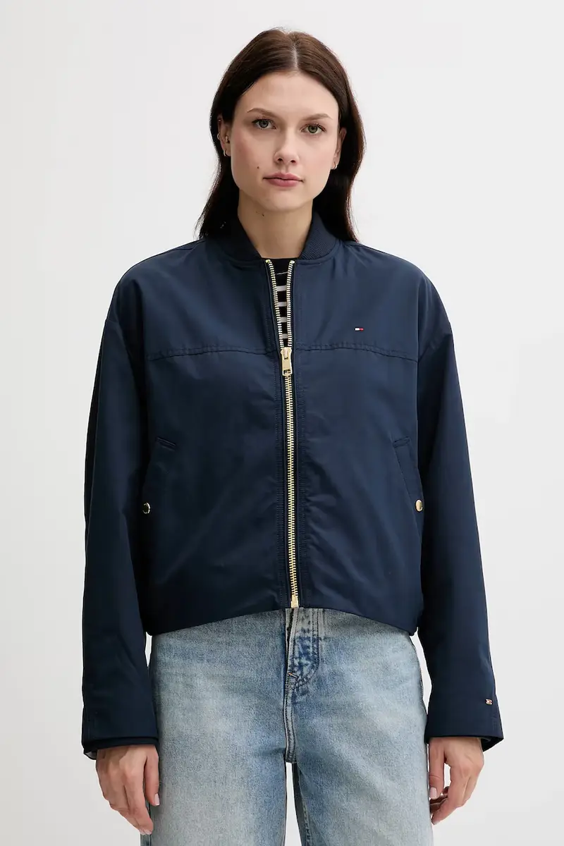 giacca bomber colore blu navy WW0WW45619