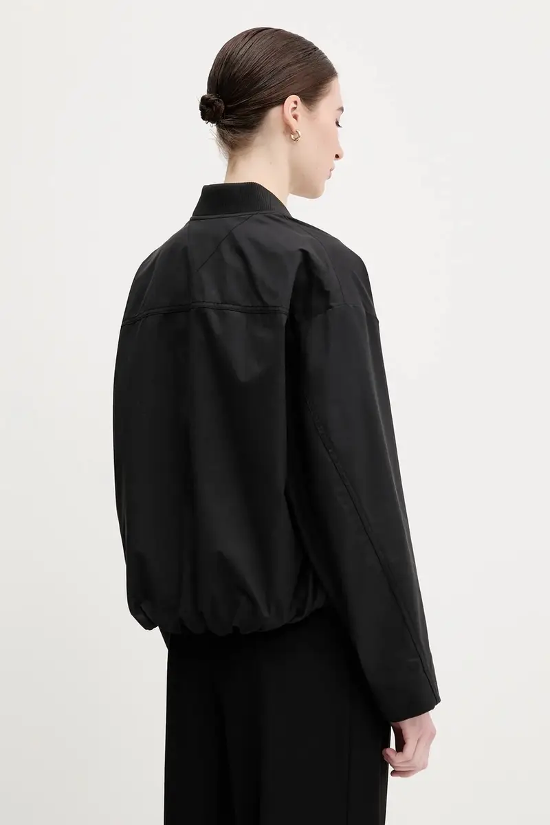 giacca bomber colore nero WW0WW45619 miniatura 3