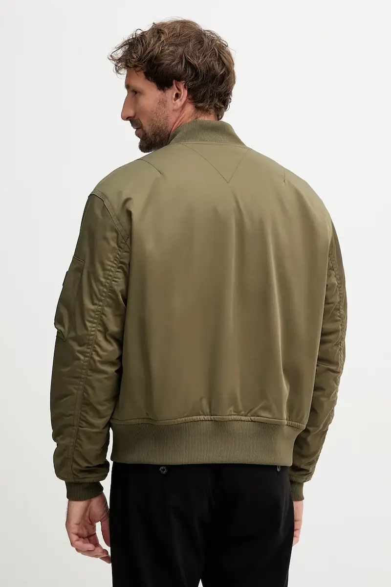 giacca bomber colore verde MW0MW40593 miniatura 3