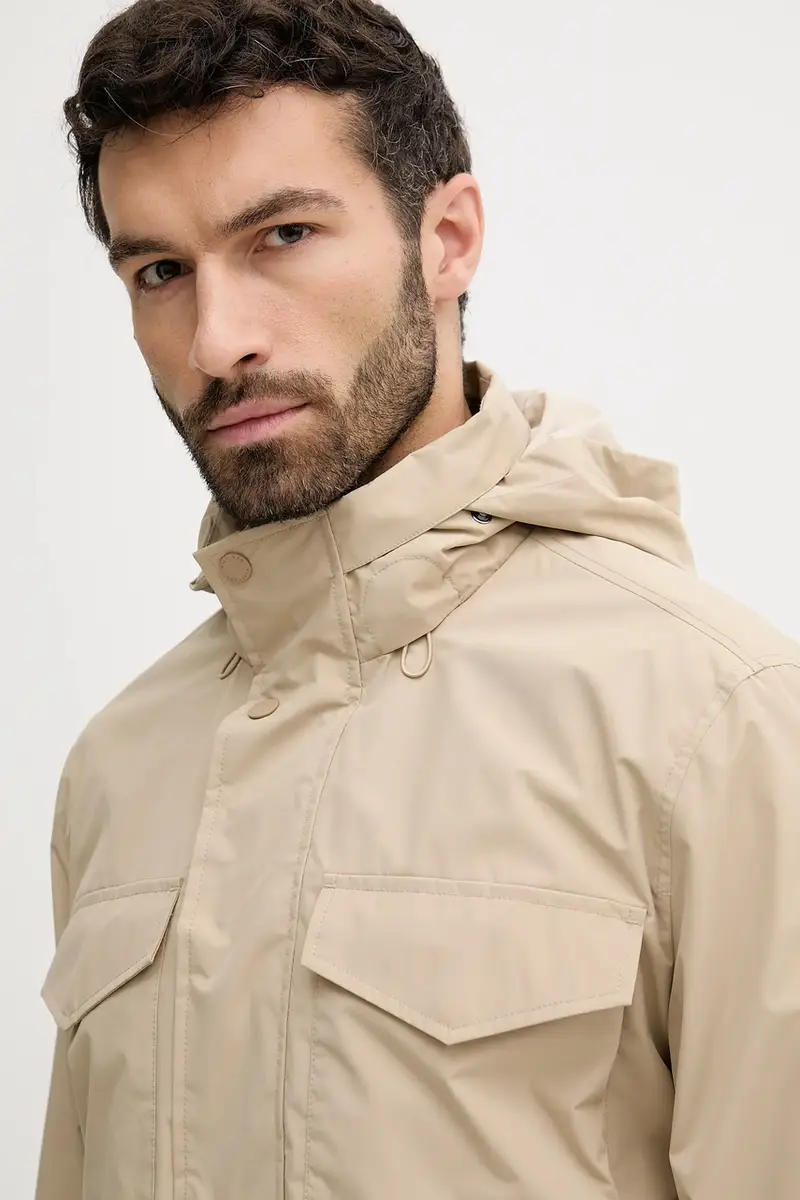 giacca colore beige MW0MW40223 miniatura 4