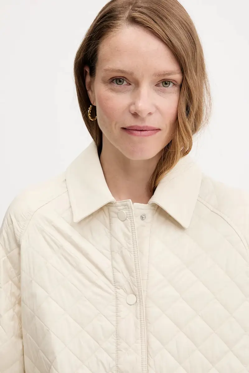 giacca colore beige WW0WW46448 miniatura 4