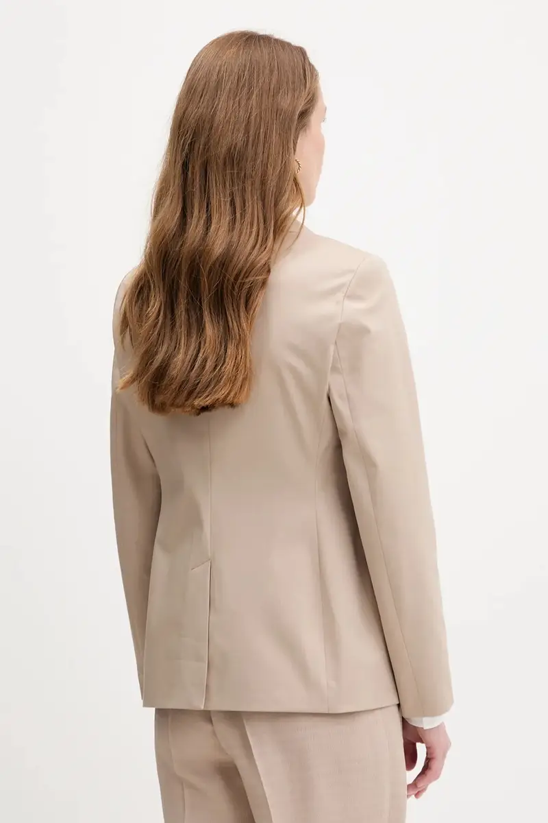 giacca colore beige WW0WW47179 miniatura 3