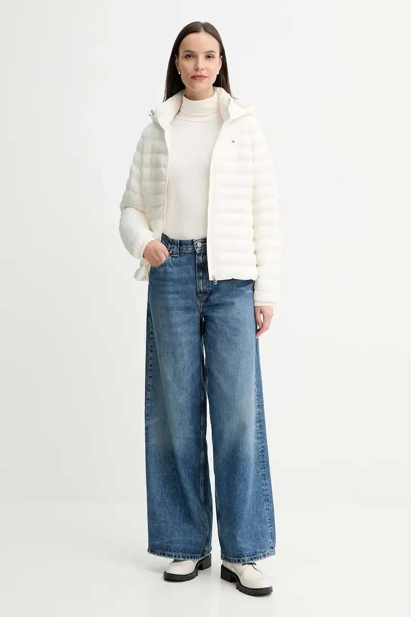 giacca colore beige WW0WW47351 miniatura 2