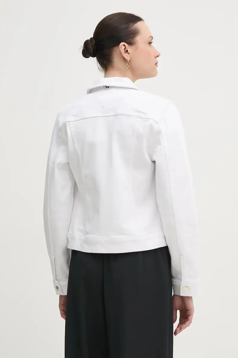 giacca colore bianco WW0WW44374 miniatura 3
