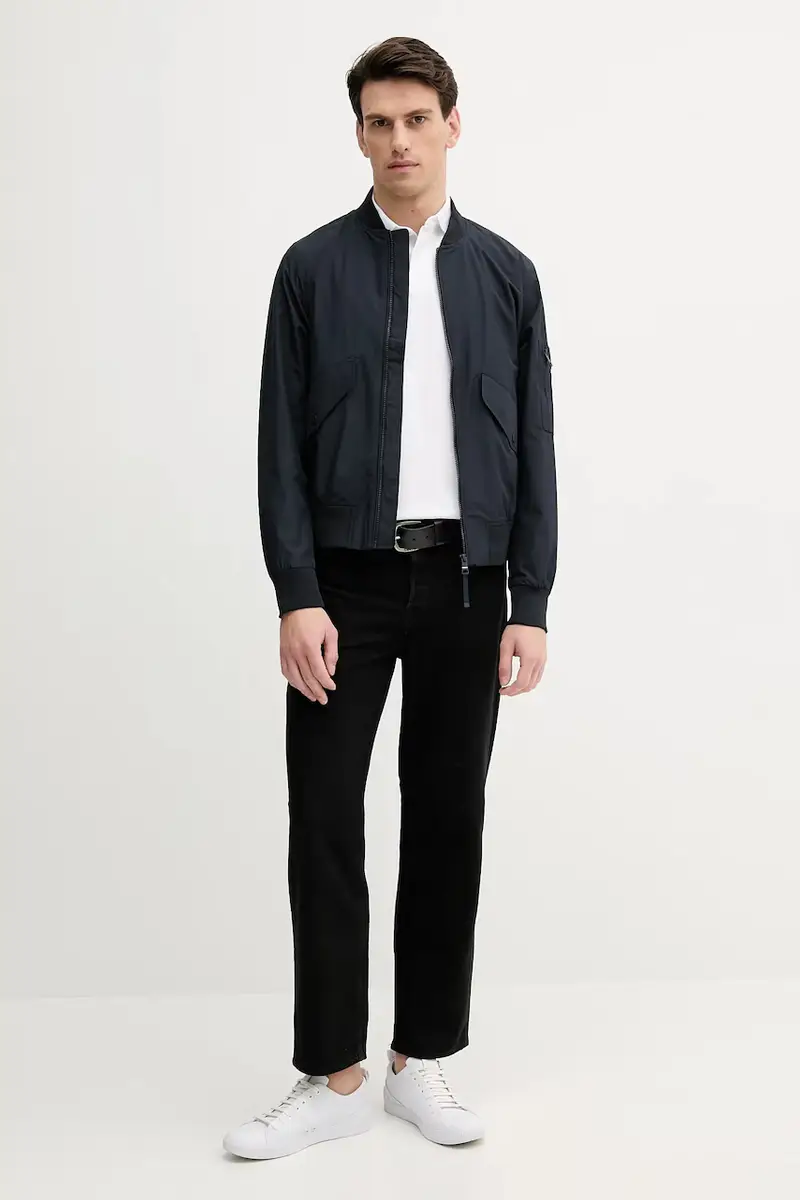 giacca colore blu navy MW0MW39629 miniatura 2