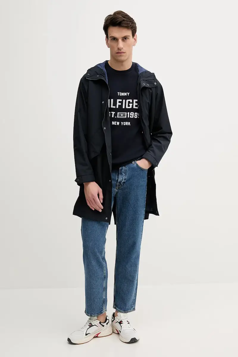 giacca colore blu navy MW0MW39645 miniatura 2