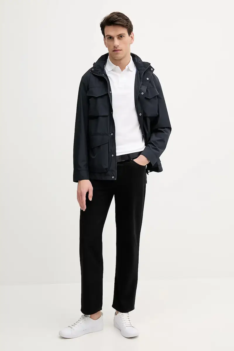 giacca colore blu navy MW0MW40223 miniatura 2