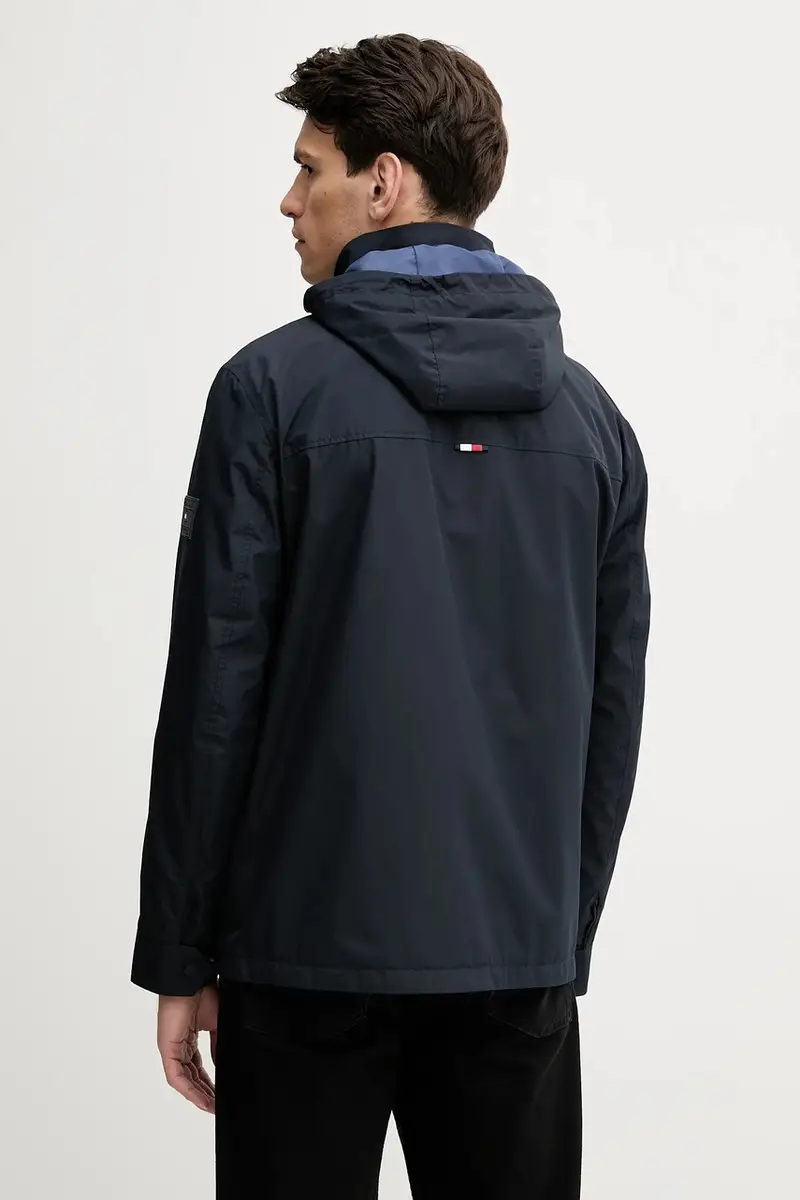 giacca colore blu navy MW0MW40223 miniatura 3