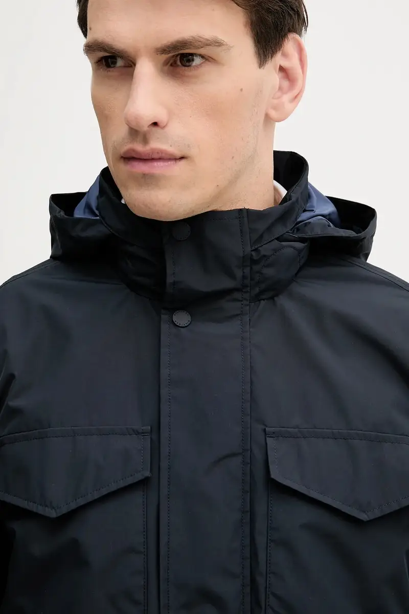 giacca colore blu navy MW0MW40223 miniatura 4