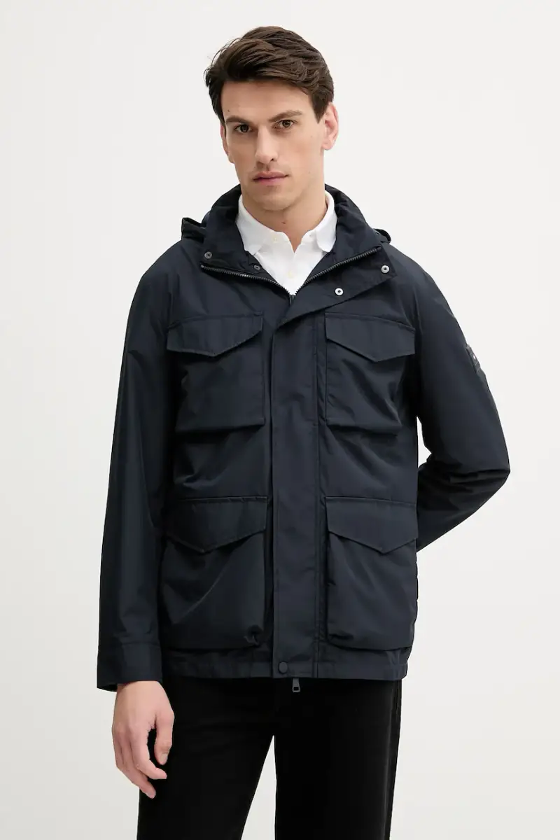 giacca colore blu navy MW0MW40223