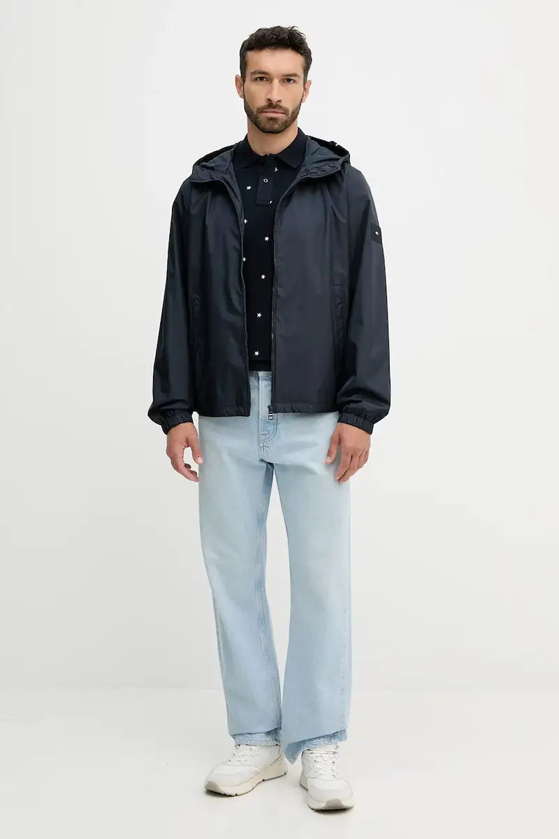 giacca colore blu navy MW0MW40225 miniatura 2