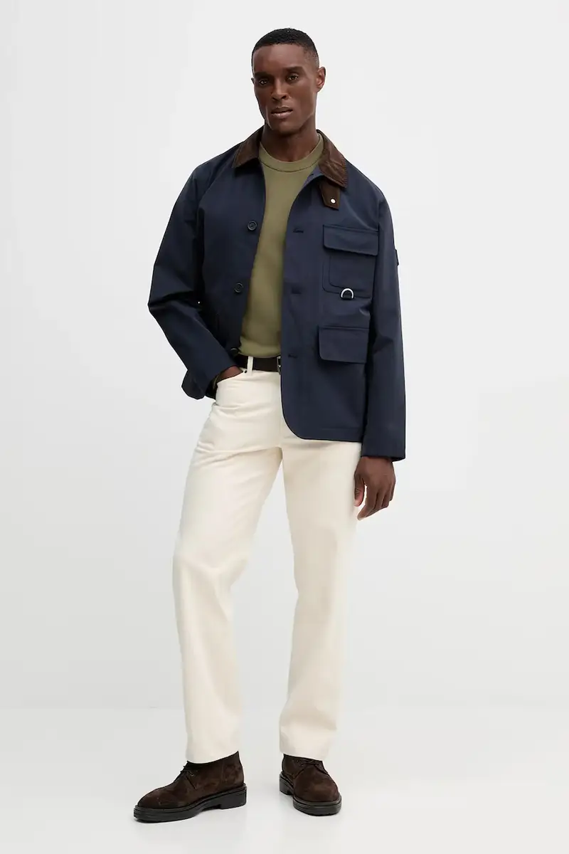 giacca colore blu navy MW0MW40596 miniatura 2