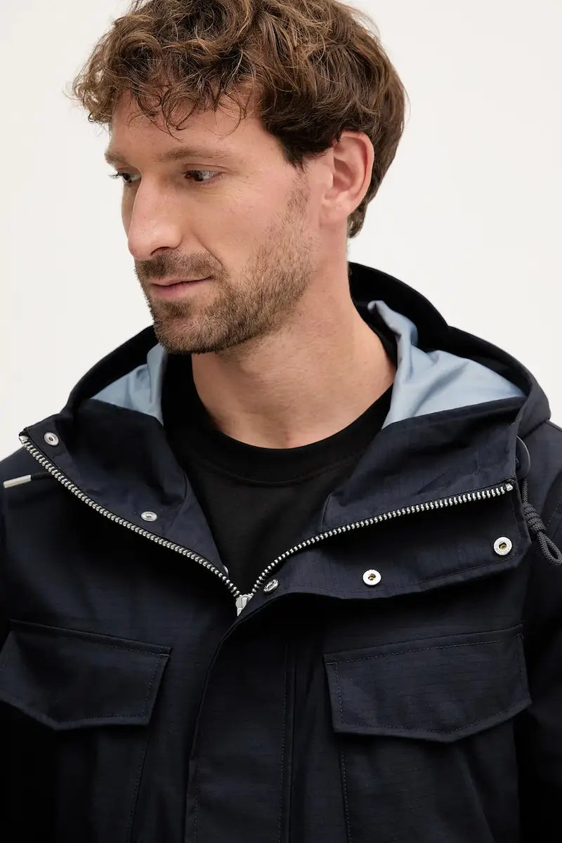 giacca colore blu navy MW0MW42071 miniatura 4