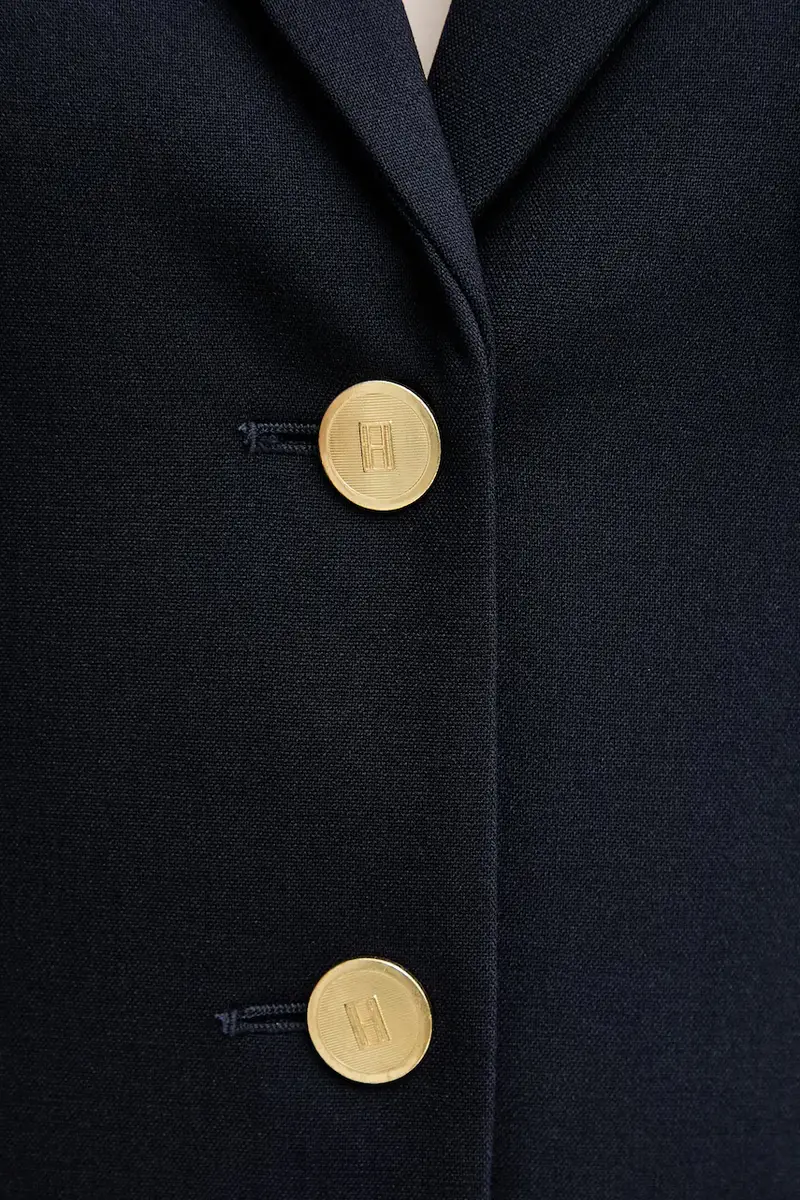 giacca colore blu navy WW0WW46660 miniatura 5