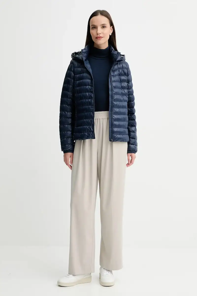 giacca colore blu navy WW0WW47351 miniatura 2