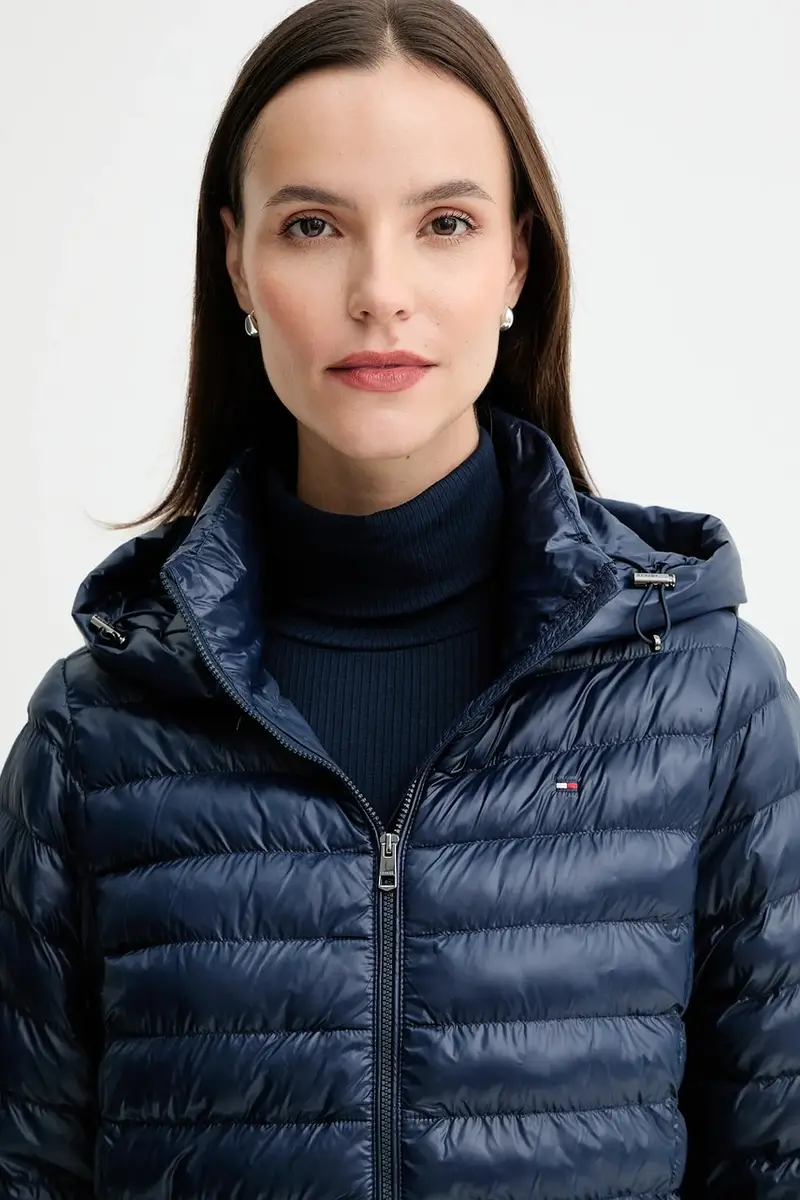 giacca colore blu navy WW0WW47351 miniatura 4