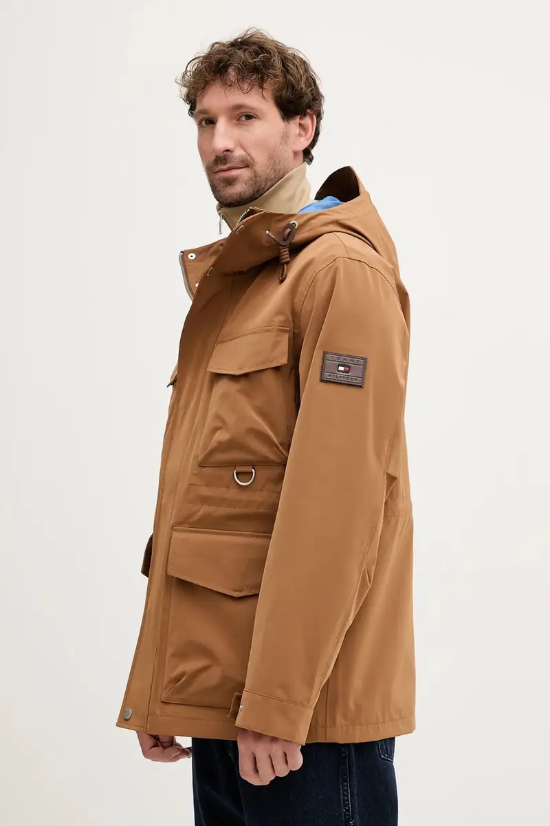 giacca colore marrone MW0MW41398 miniatura 4