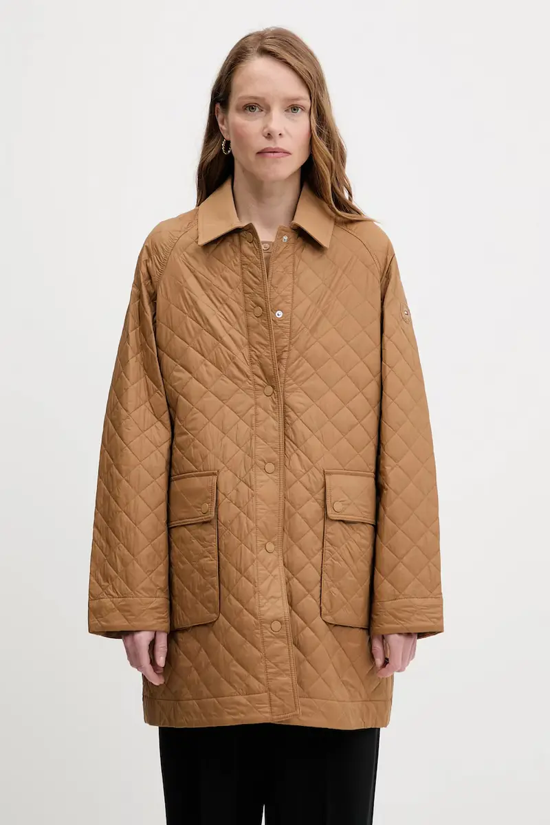 giacca colore marrone WW0WW46448