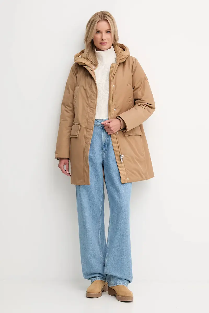 giacca colore marrone WW0WW46533 miniatura 2