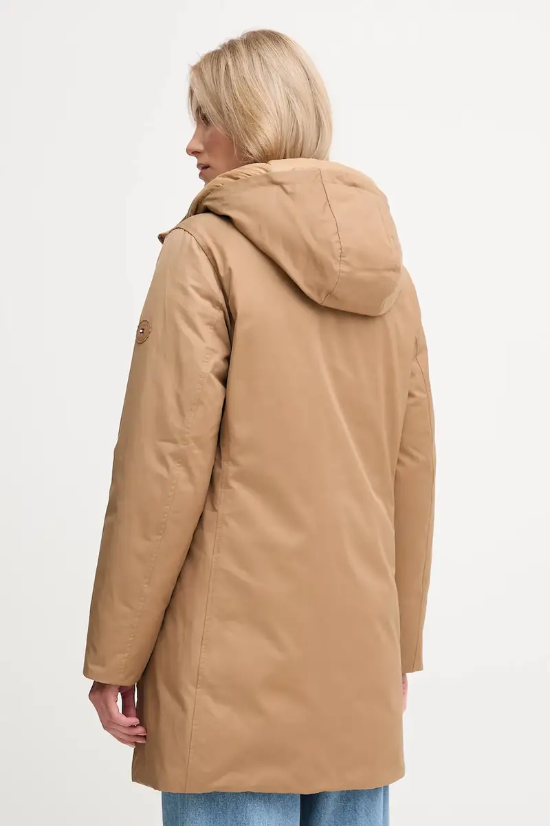 giacca colore marrone WW0WW46533 miniatura 3