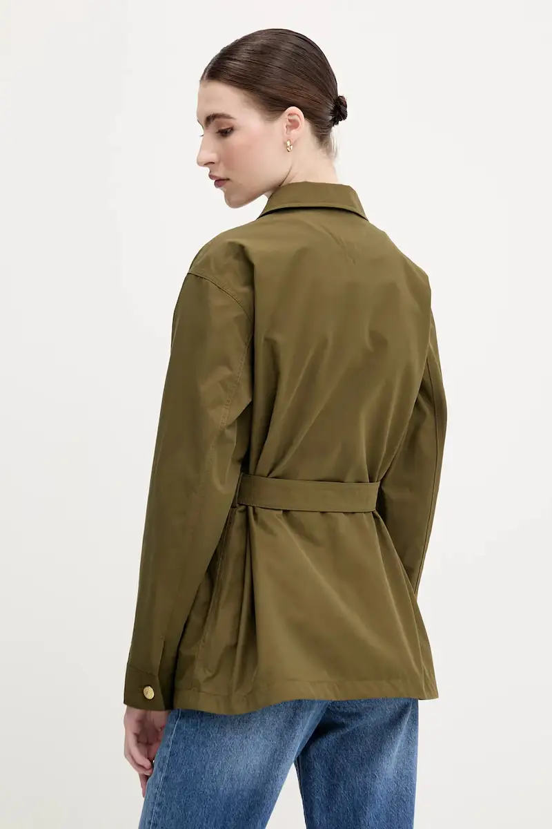 giacca colore verde WW0WW45620 miniatura 3