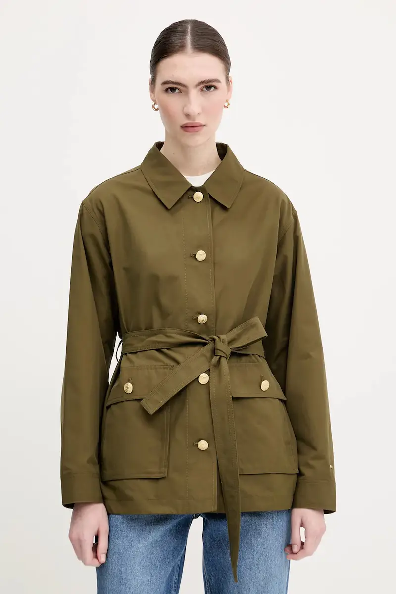 giacca colore verde WW0WW45620