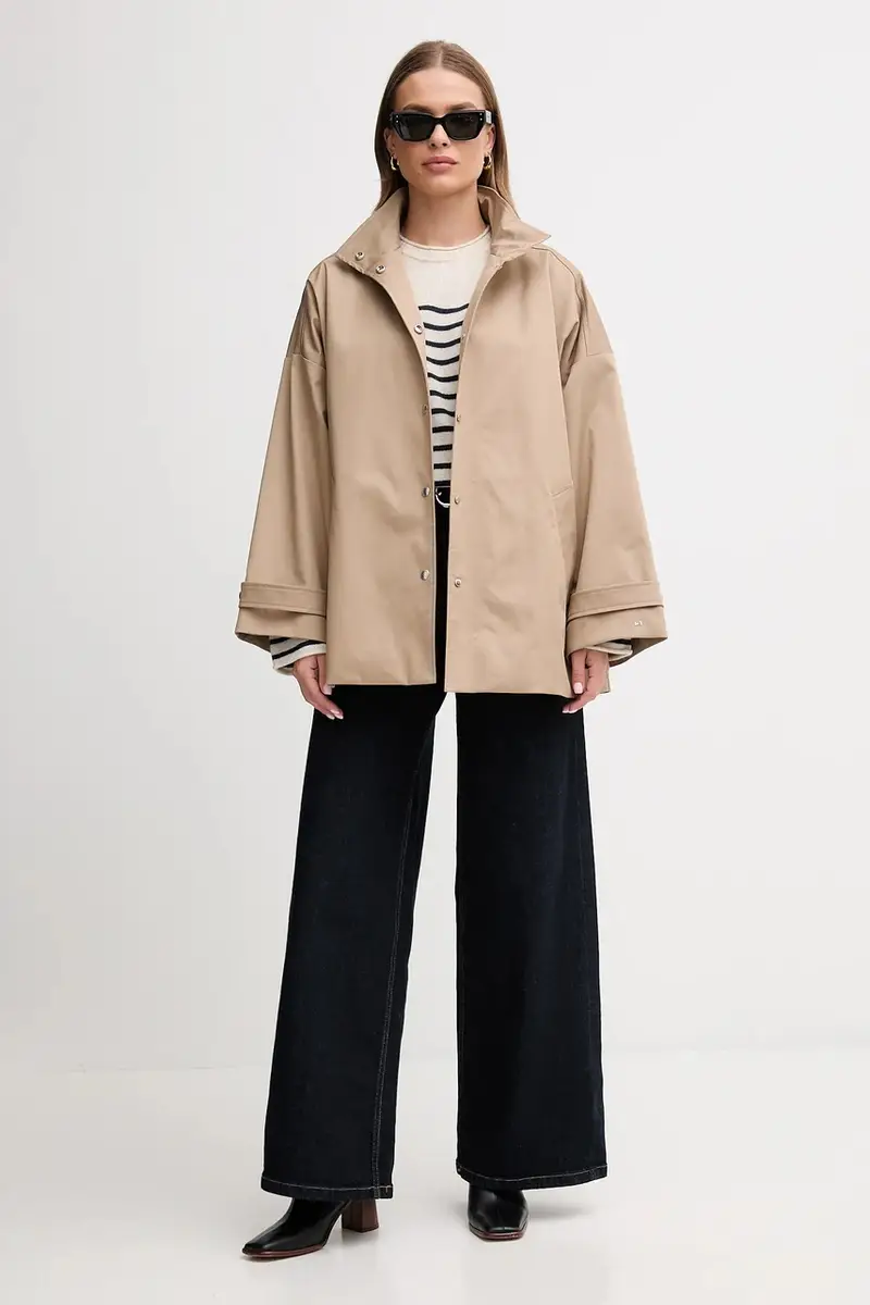 giacca colore verde WW0WW45715 miniatura 2