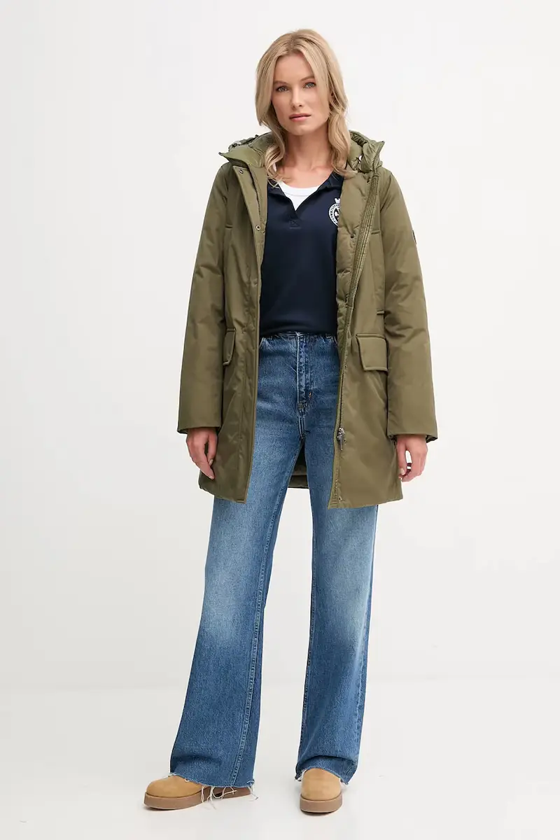 giacca colore verde WW0WW46533 miniatura 2