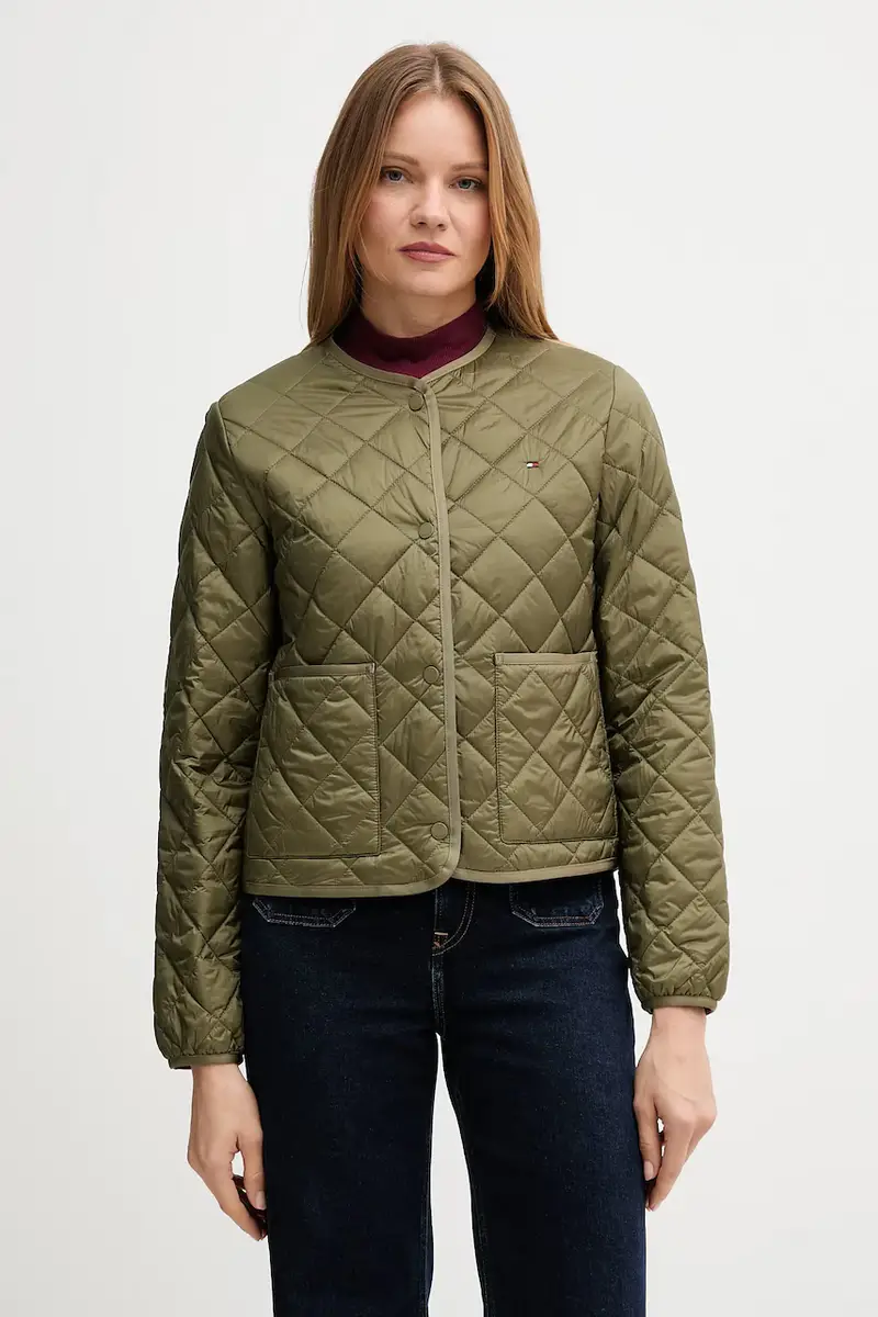 giacca colore verde WW0WW47290