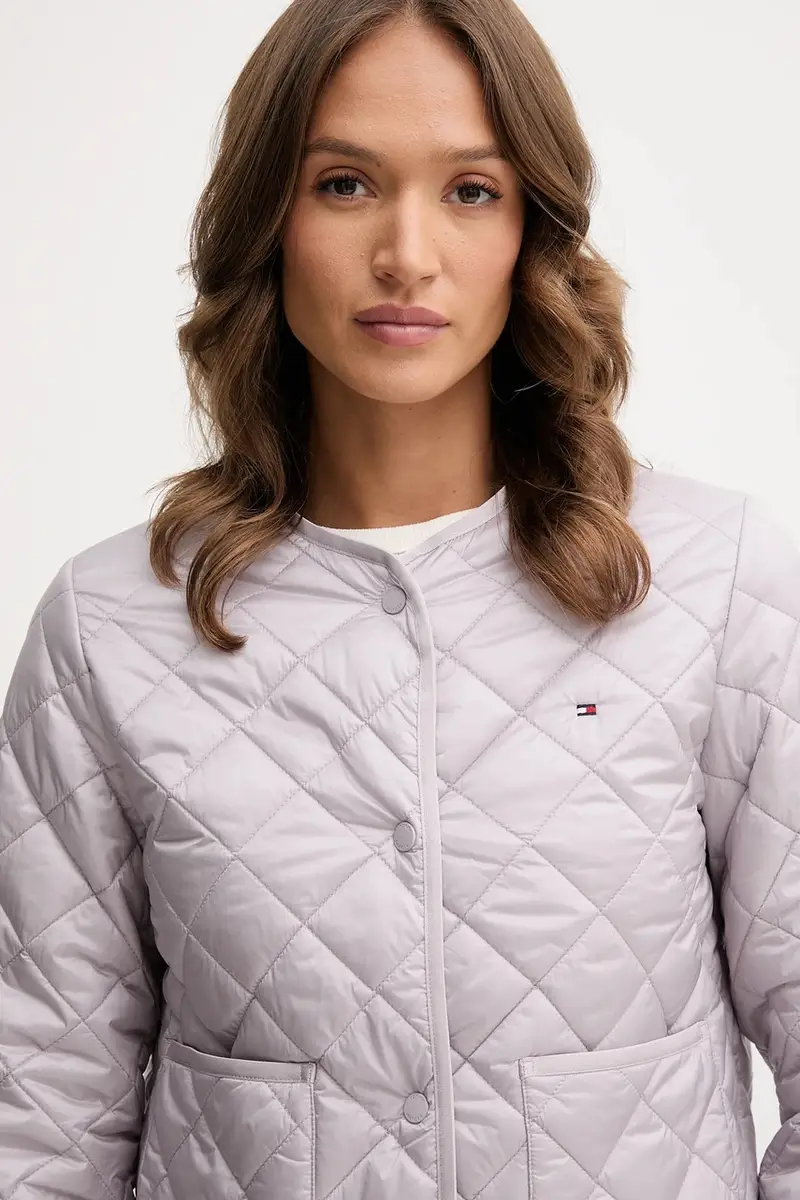 giacca colore violetto WW0WW47290 miniatura 4