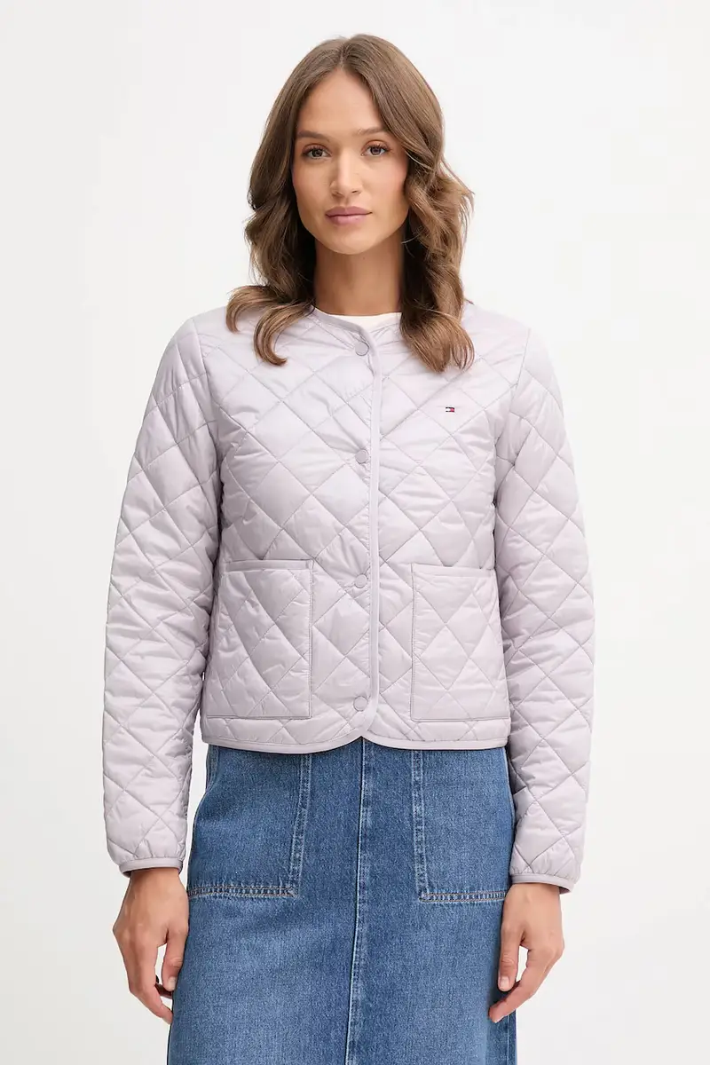 giacca colore violetto WW0WW47290