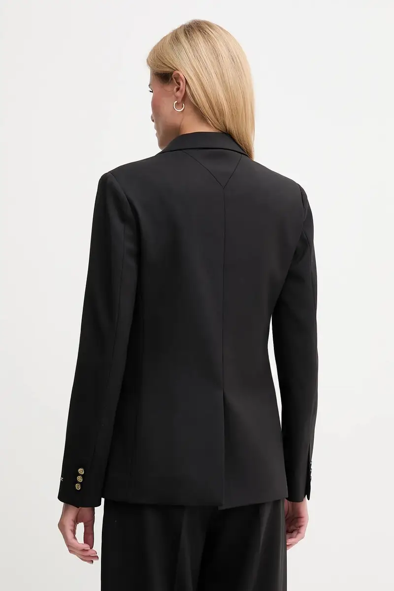 giacca con lana colore nero WW0WW46662 miniatura 3