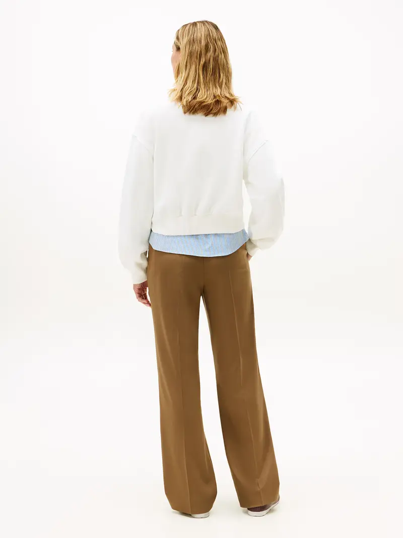 Giacca di felpa bianco miniatura 3