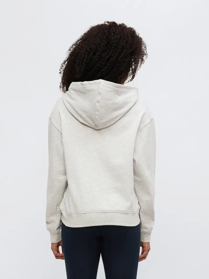 Giacca di felpa Essential grigio sfumato miniatura 3