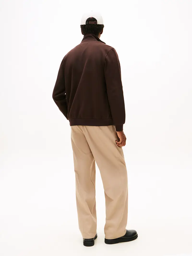 Giacca di felpa ESSENTIAL marrone miniatura 3