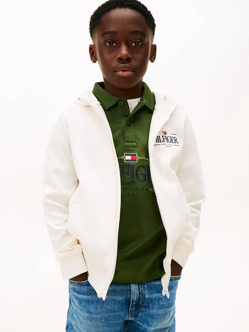 Giacca di felpa ICONS navy / bianco miniatura 2